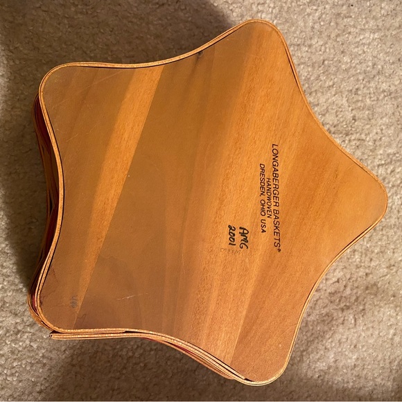 Longaberger Shining Star Basket - Christmas Collection 2001 Edition - Picture 6 of 6